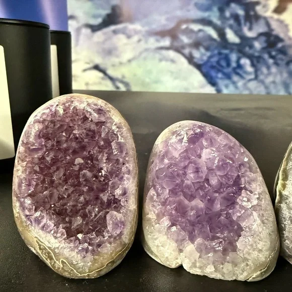 Amethyst Geode Set - Picture 3 of 8